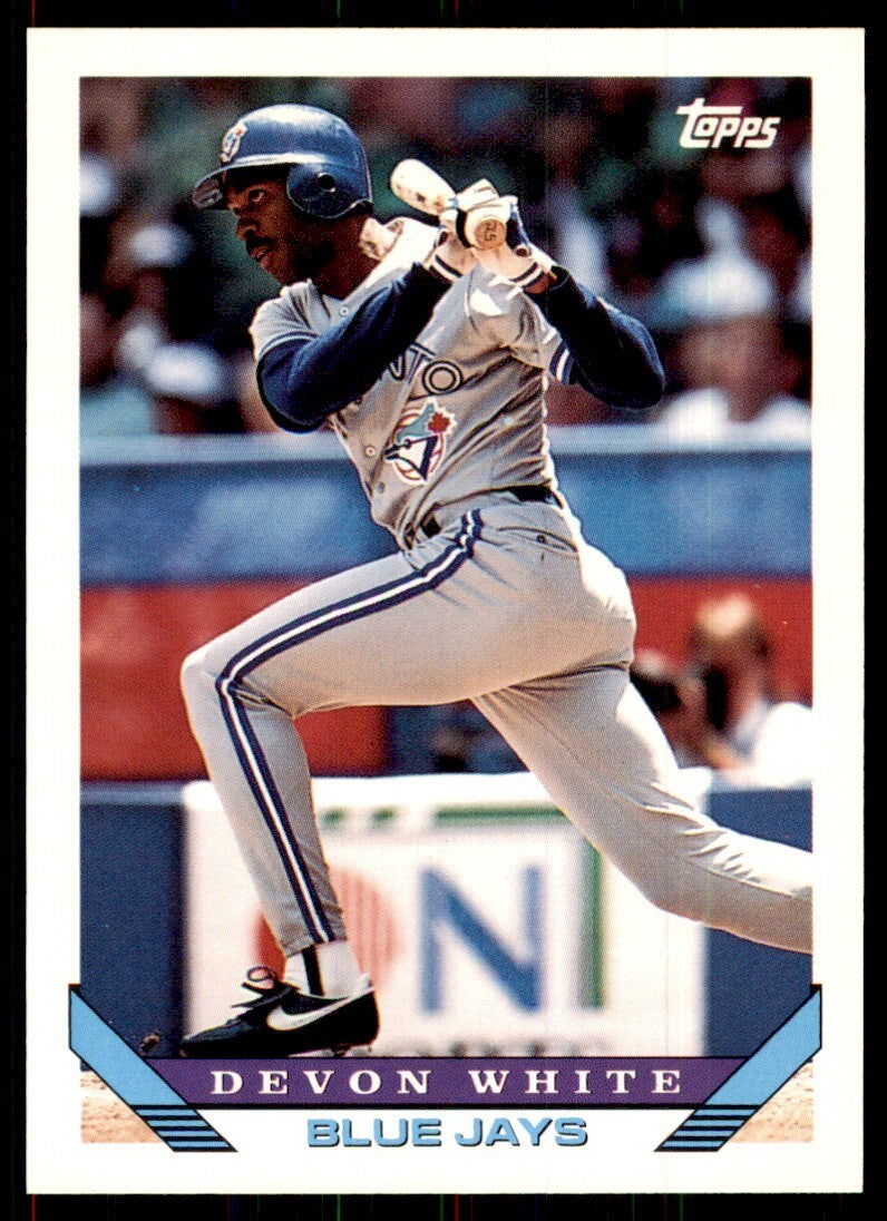 1993 Topps Devon White Baseball Cards #387