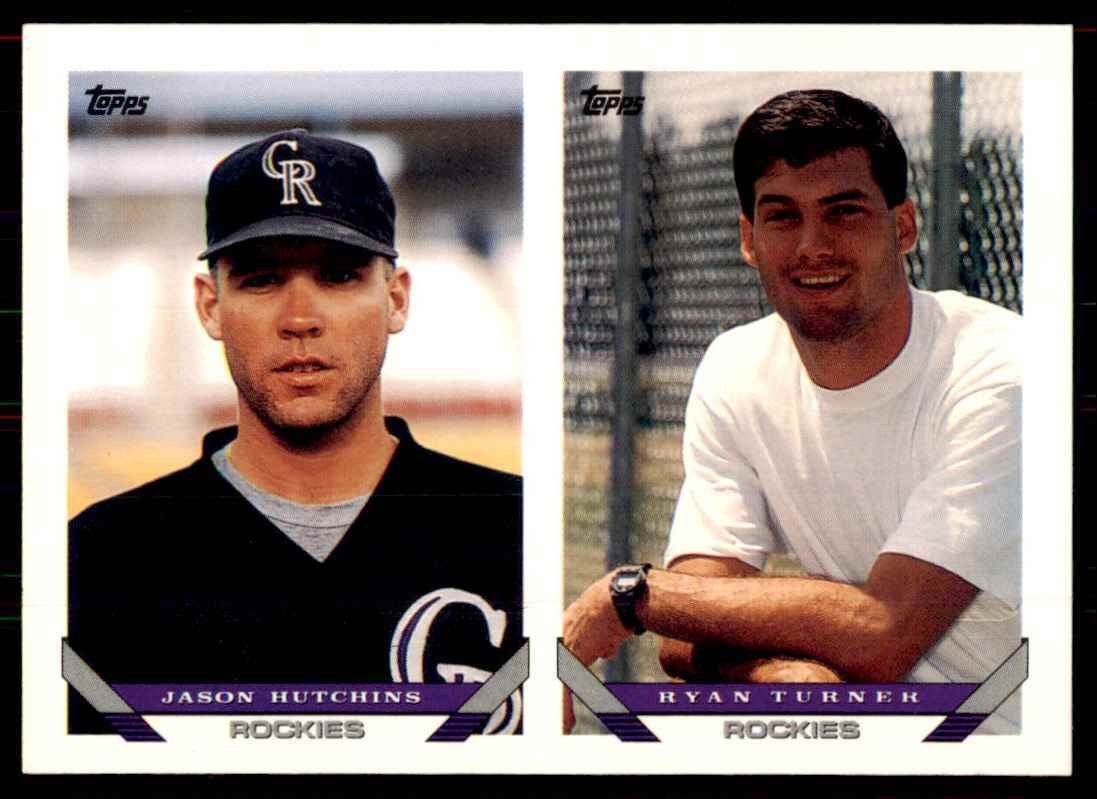 1993 Topps Jason Hutchins/Ryan Turner Baseball Cards #537