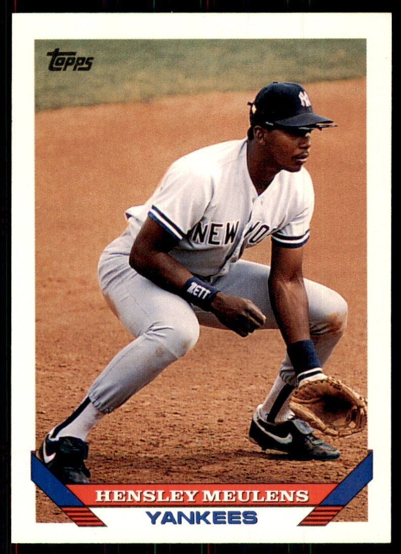 1993 Topps Hensley Meulens Baseball Cards #549