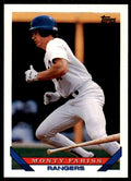 1993 Topps Monty Fariss Baseball Cards #575
