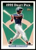 1993 Topps Tony Sheffield Baseball Cards #687