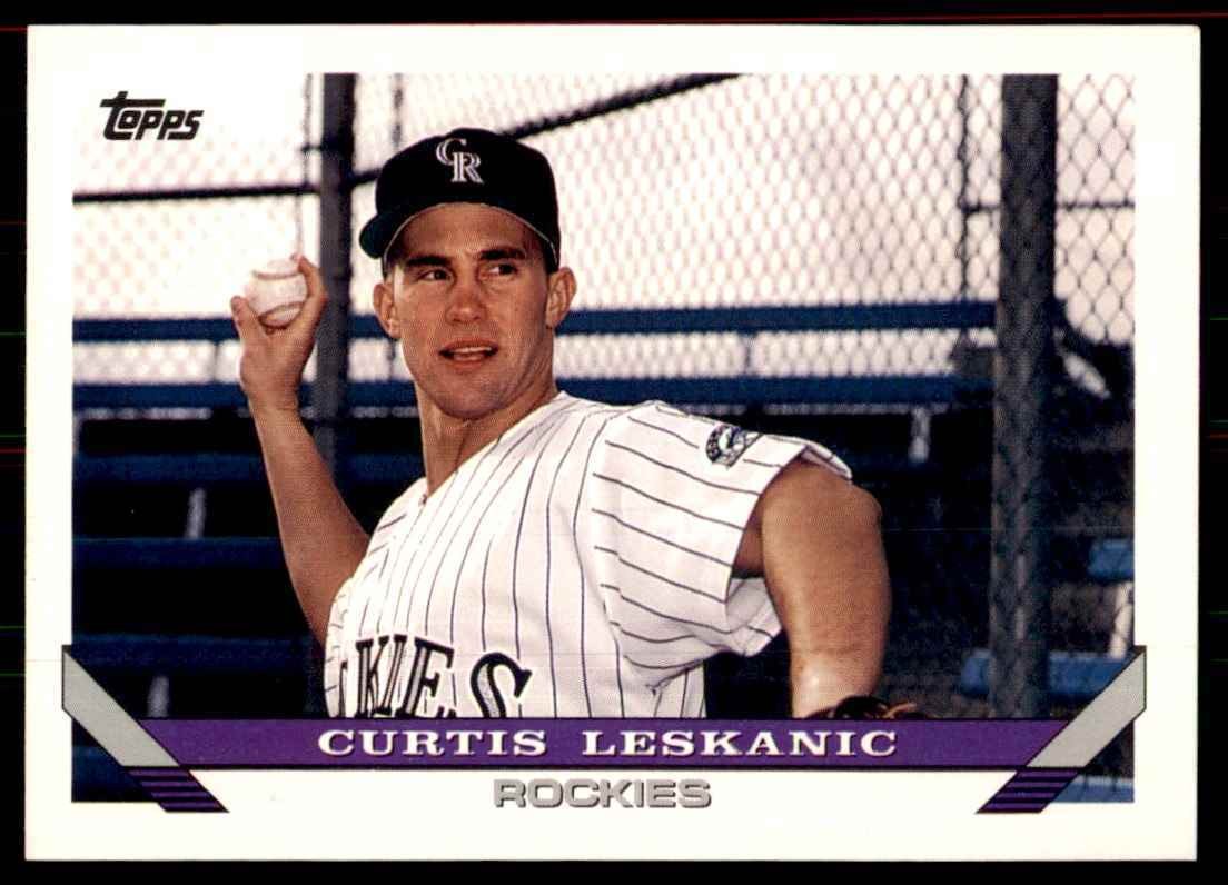 1993 Topps Curtis Leskanic Baseball Cards #774