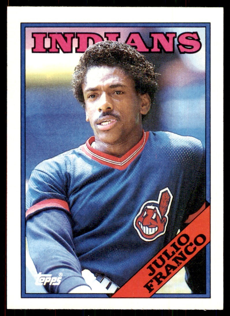1988 Topps Julio Franco Baseball Cards #683