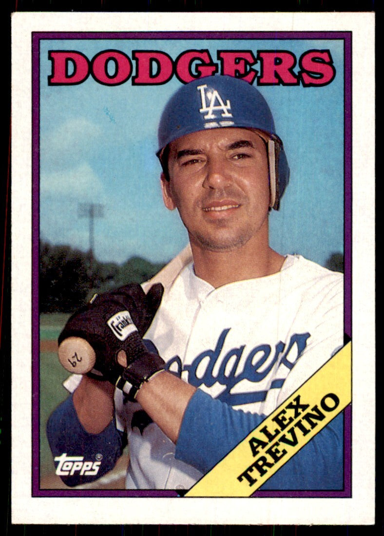1988 Topps Alex Trevino Baseball Cards #512
