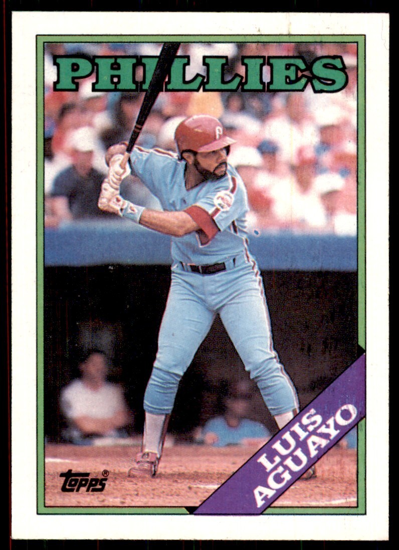 1988 Topps Luis Aguayo Baseball Cards #356