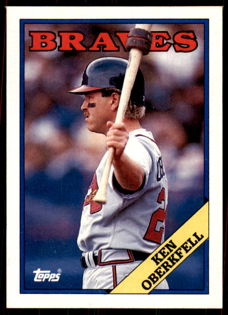 1988 Topps Ken Oberkfell Baseball Cards #67
