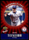 2006 Upper Deck First Pitch Diamond Stars Mark Teixeira Texas Rangers #DS-32
