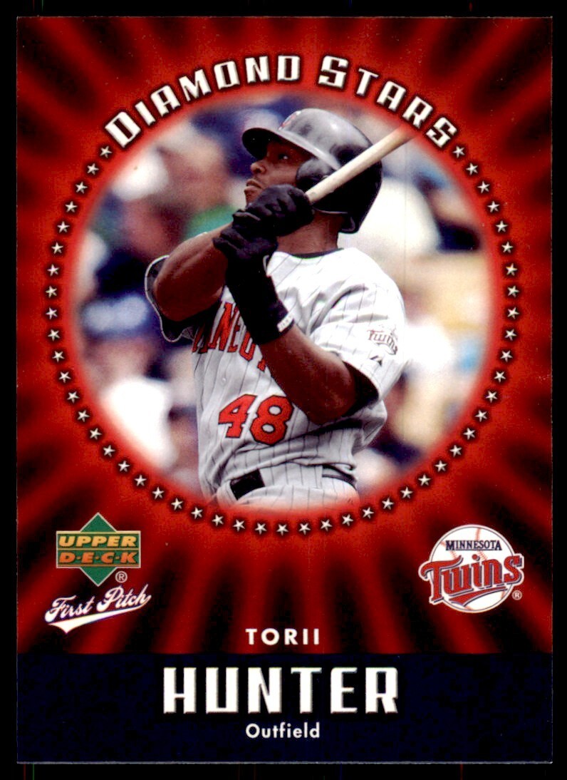2006 Upper Deck First Pitch Diamond Stars Torii Hunter Minnesota Twins #DS-20