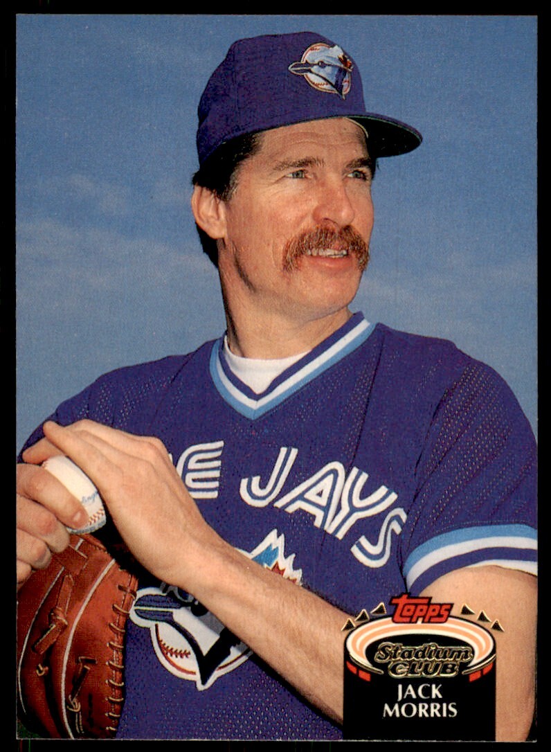 1992 Stadium Club Jack Morris Toronto Blue Jays #640