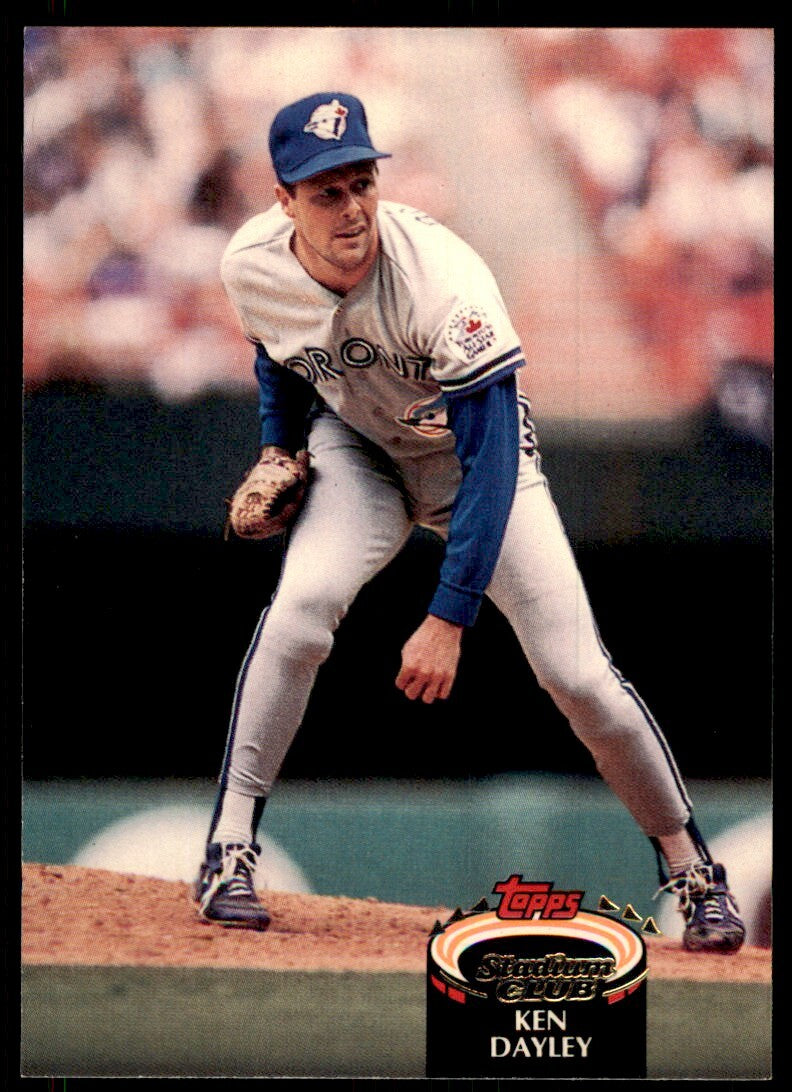 1992 Stadium Club Ken Dayley Toronto Blue Jays #137