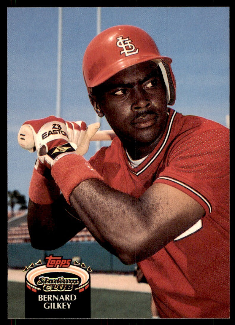 1992 Stadium Club Bernard Gilkey St. Louis Cardinals #234