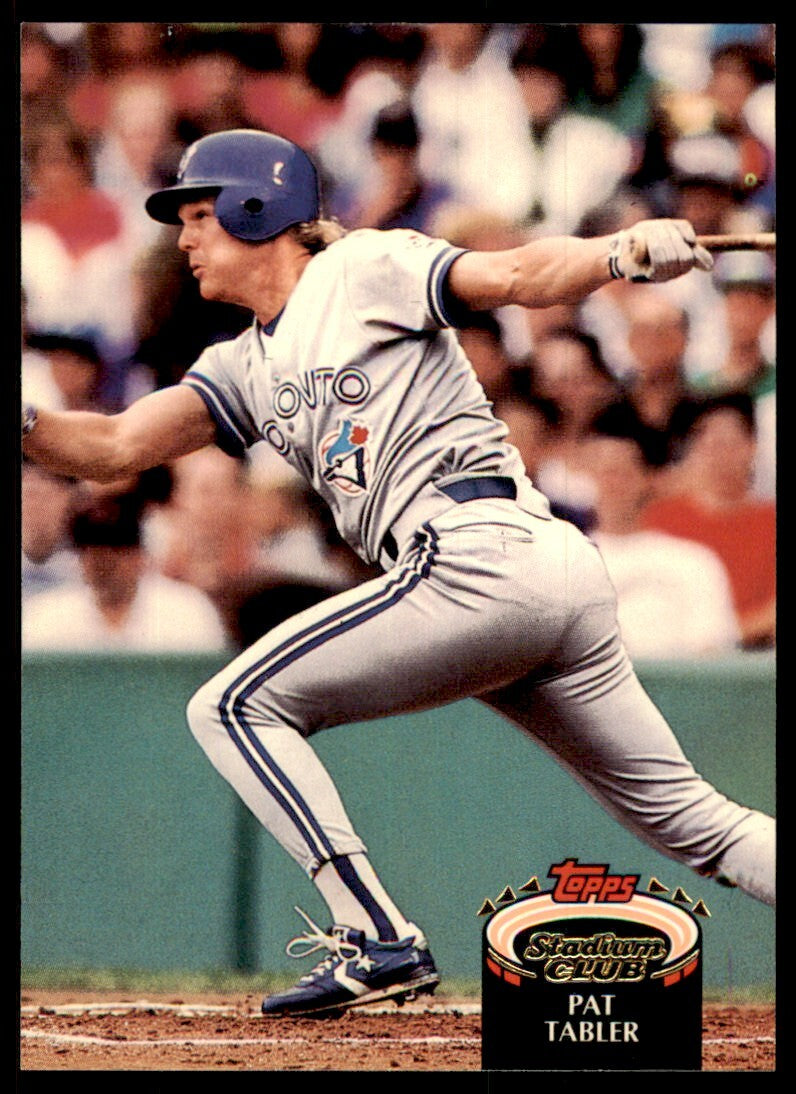 1992 Stadium Club Pat Tabler Toronto Blue Jays #333