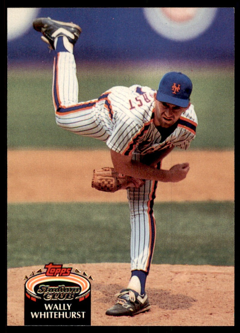 1992 Stadium Club Wally Whitehurst New York Mets #476