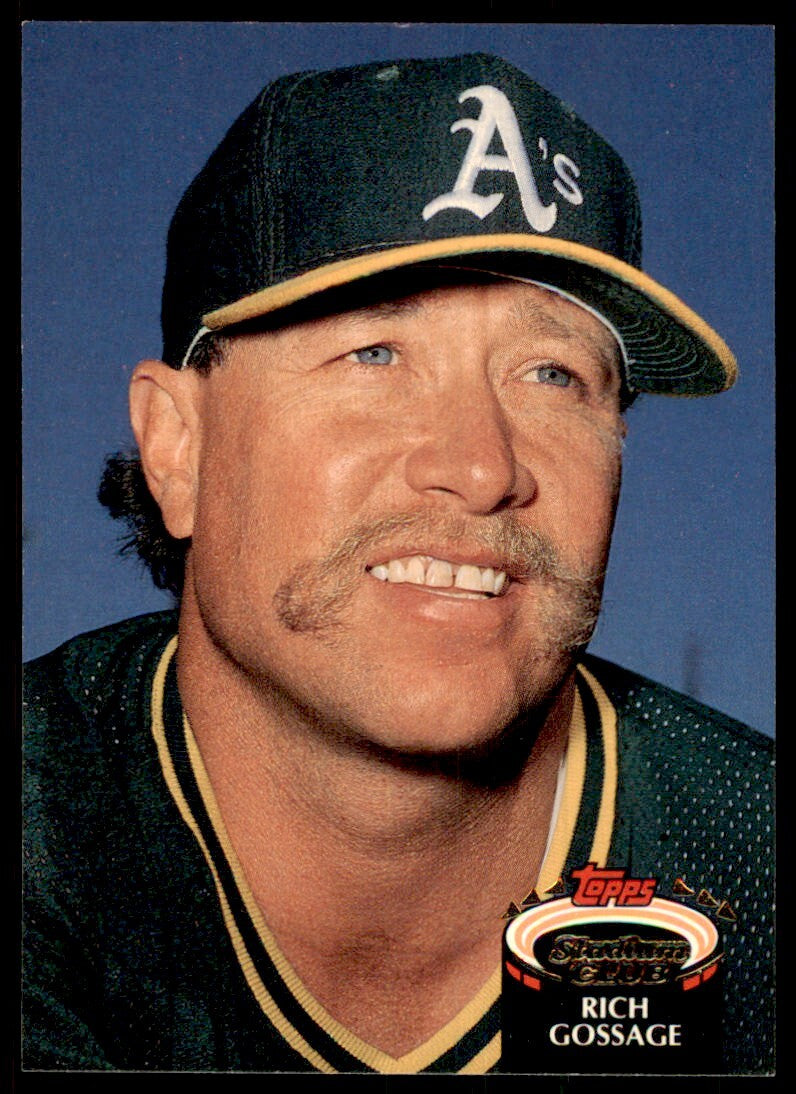 1992 Stadium Club Rich Gossage Oakland Athletics #719