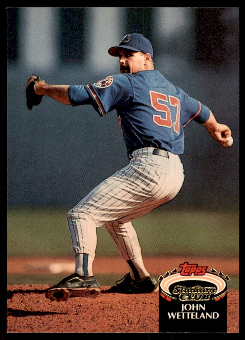 1992 Stadium Club John Wetteland Montreal Expos #759