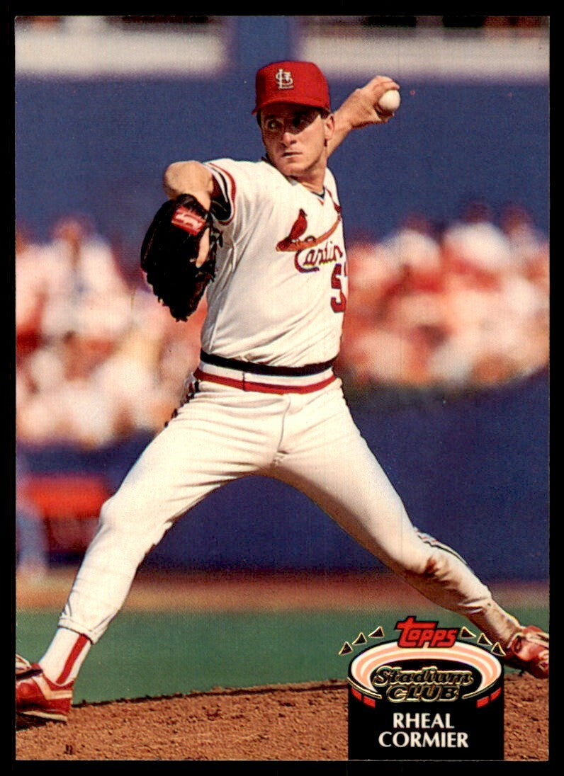 1992 Stadium Club Rheal Cormier St. Louis Cardinals #506