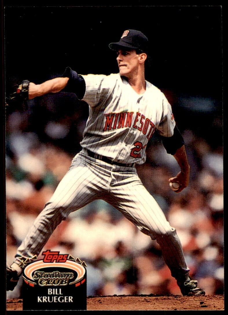 1992 Stadium Club Bill Krueger Minnesota Twins #861