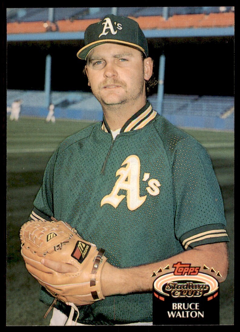 1992 Stadium Club Bruce Walton Rookie Oakland Athletics #563