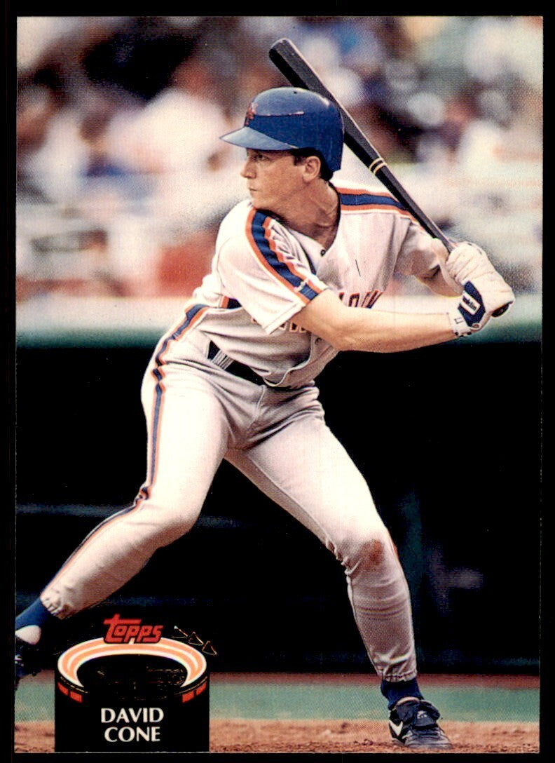 1992 Stadium Club David Cone New York Mets #17