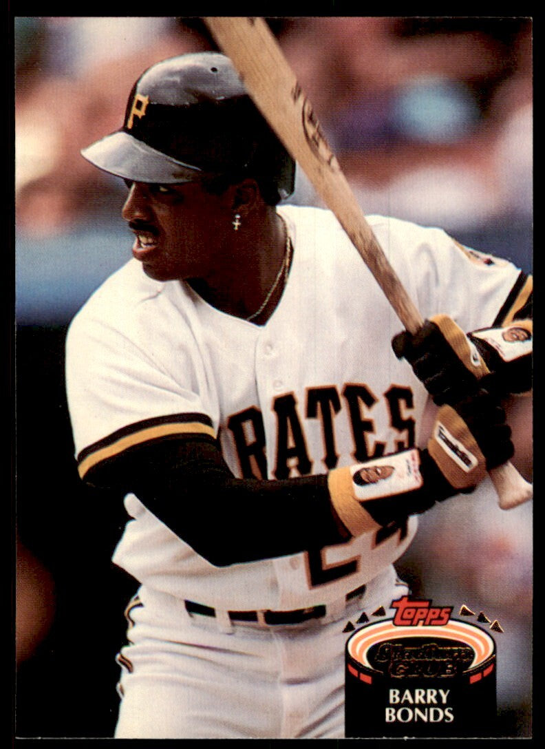 1992 Stadium Club Barry Bonds Pittsburgh Pirates #620