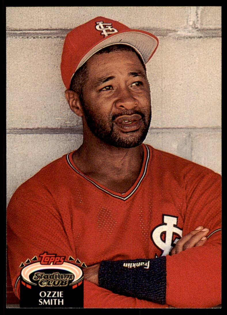 1992 Stadium Club Ozzie Smith St. Louis Cardinals #680