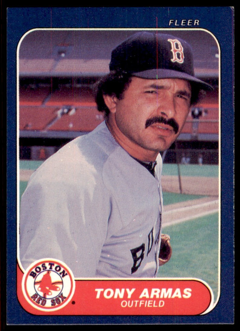 1986 Fleer Tony Armas . Boston Red Sox #339