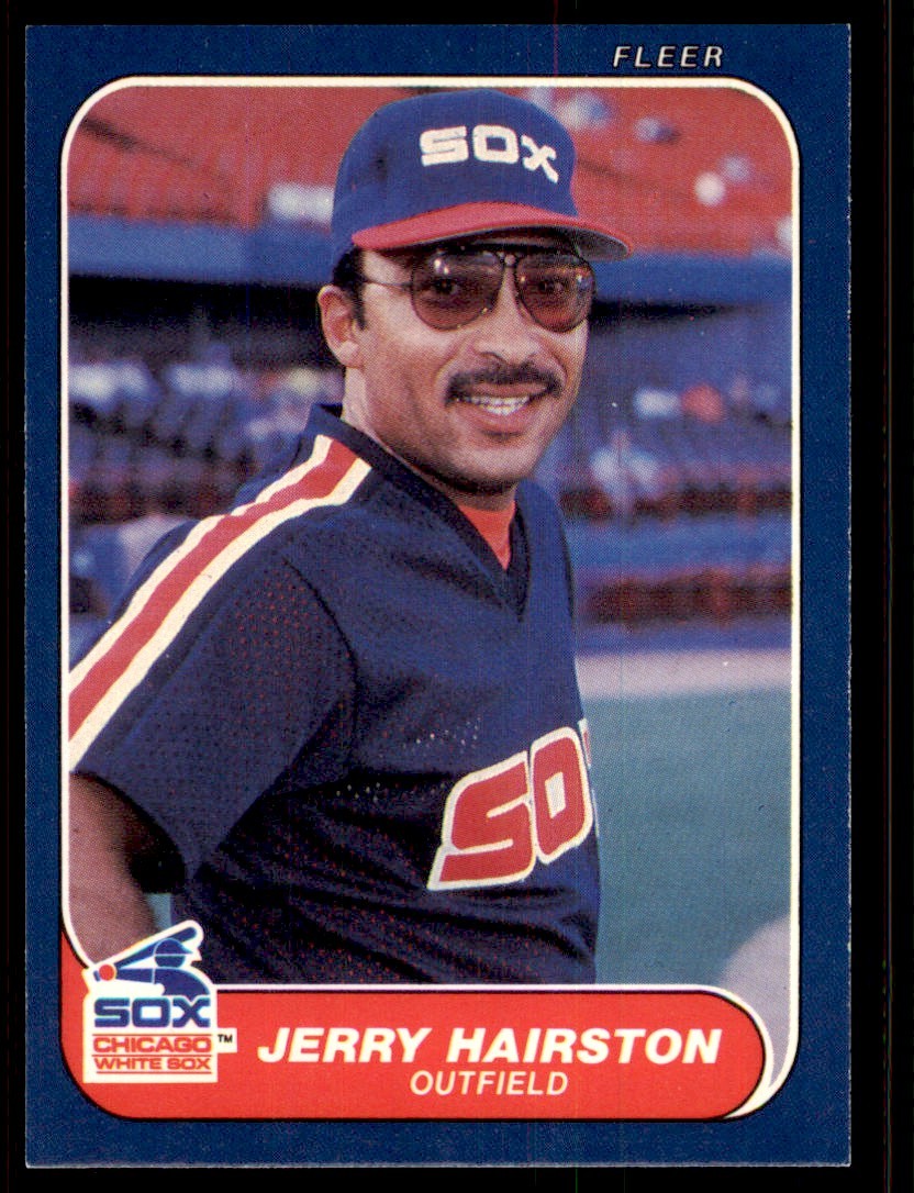 1986 Fleer Jerry Hairston Chicago White Sox #207