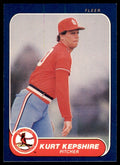 1986 Fleer Kurt Kepshire St. Louis Cardinals #39