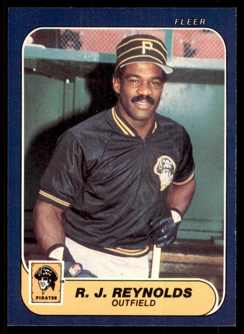 1986 Fleer R.J. Reynolds , Pittsburgh Pirates #619
