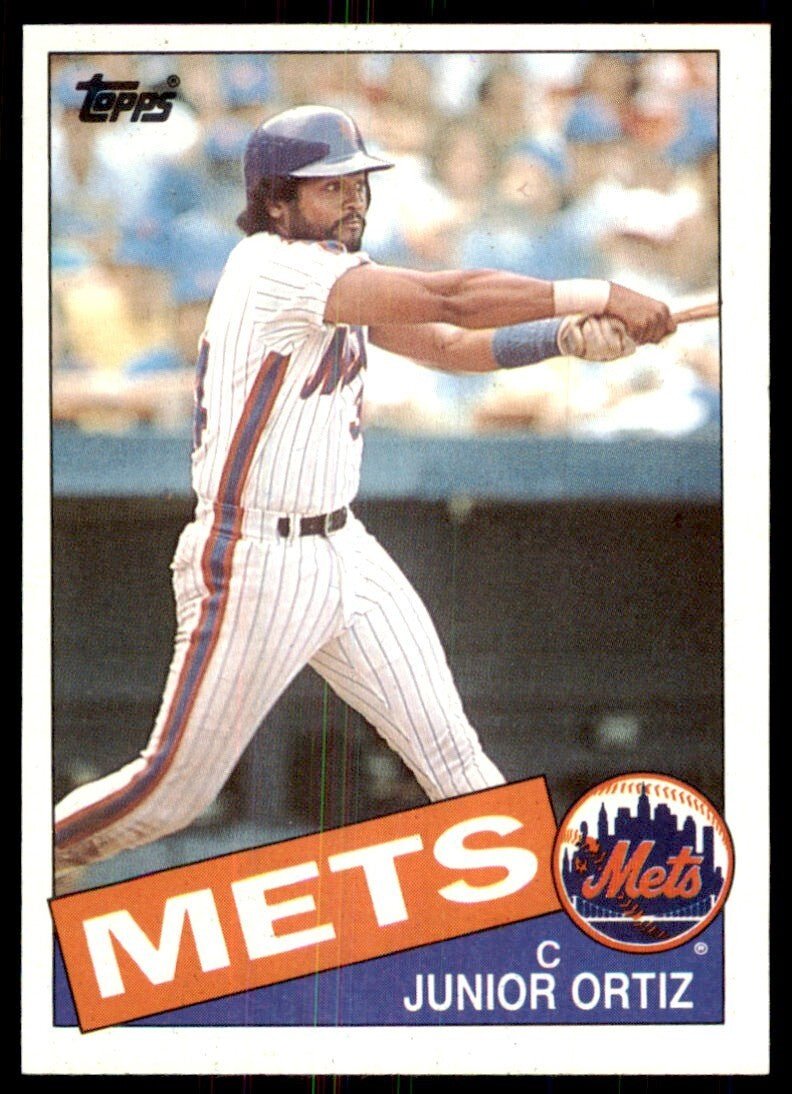 1985 Topps Junior Ortiz B Baseball Cards #439