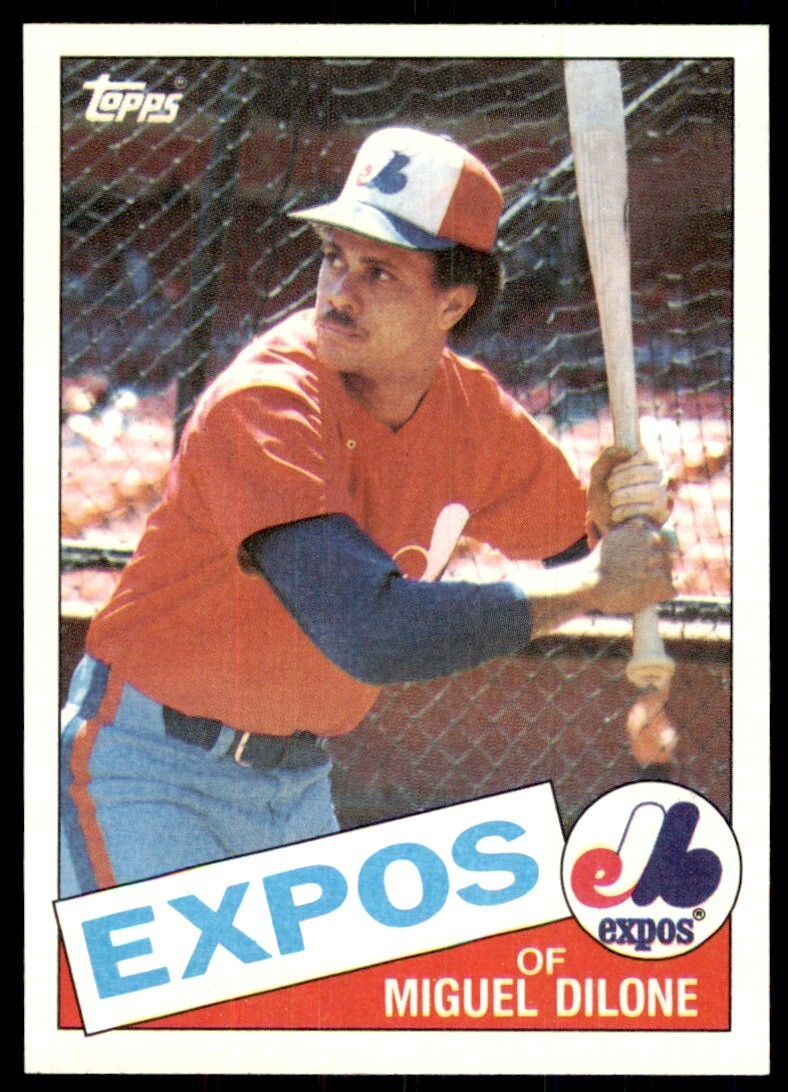 1985 Topps: Miguel Dilone B Baseball Cards #178
