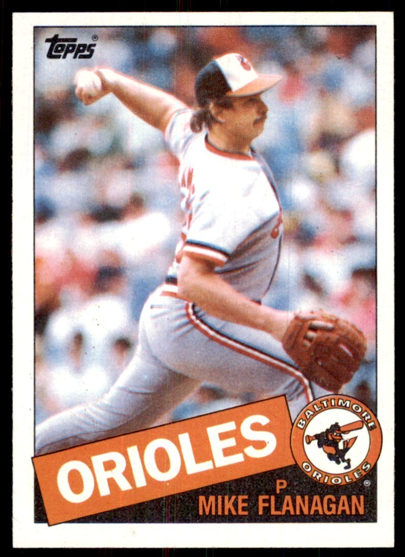 1985 Topps: Mike Flanagan B Baseball Cards #780