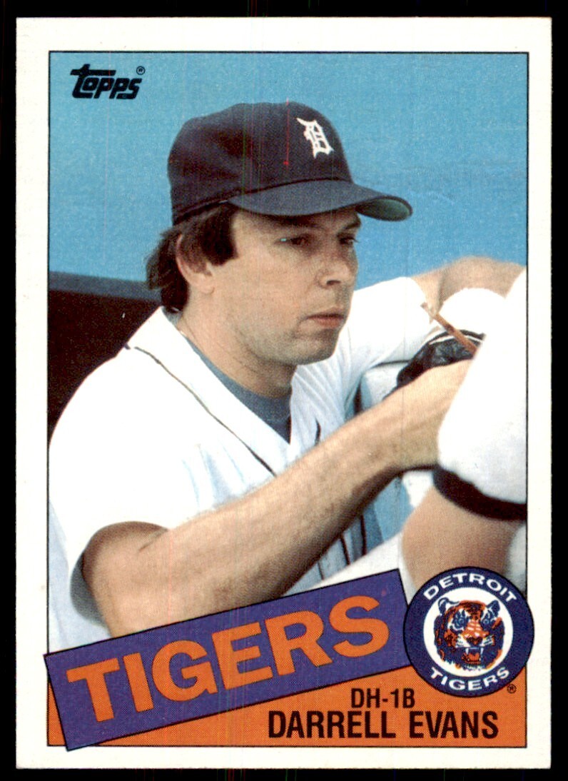 1985 Topps: Darrell Evans Baseball Cards #792
