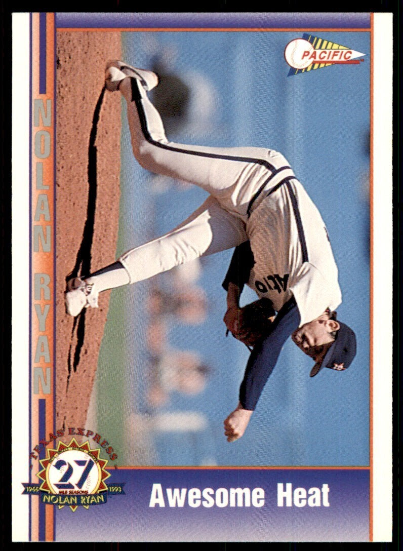 1993 Pacific Texas Express Awesome Heat Baseball Cards #161