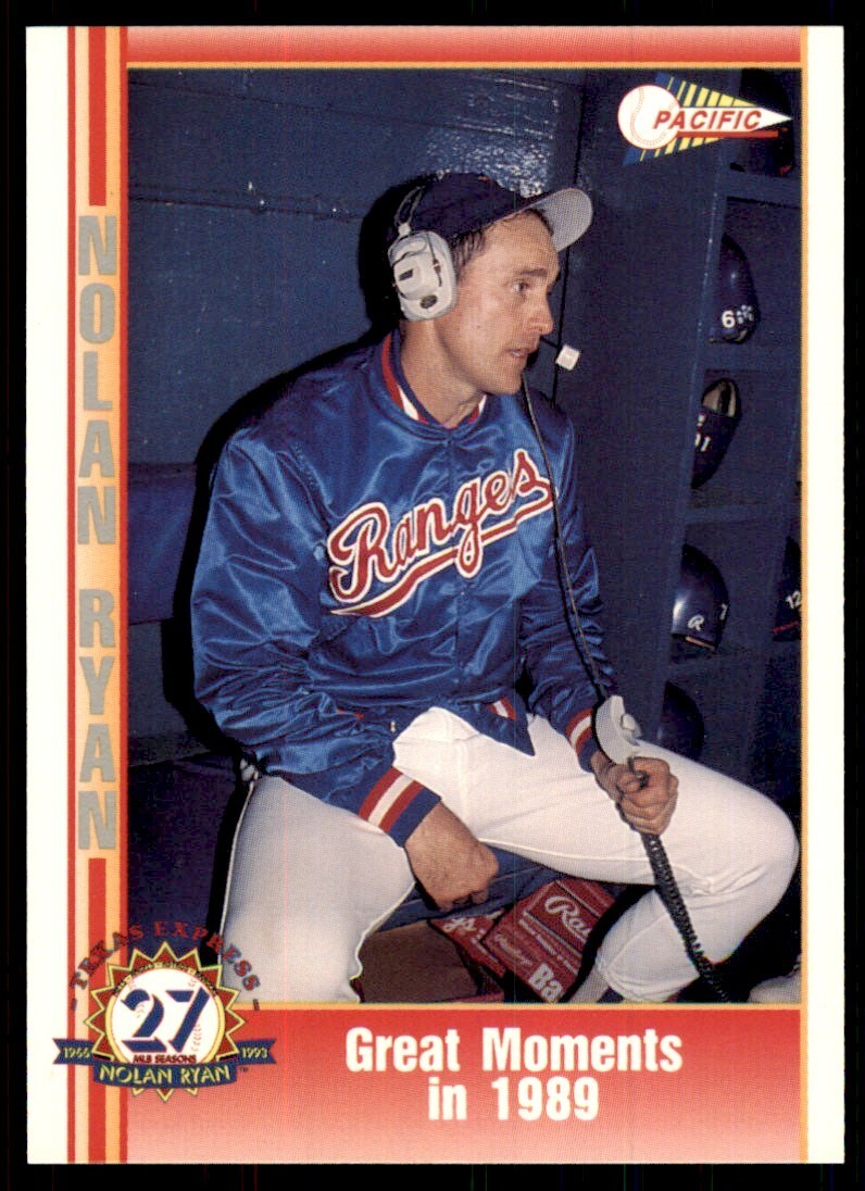 1993 Pacific Texas Express Great Moments in 1989 Baseball Cards #60