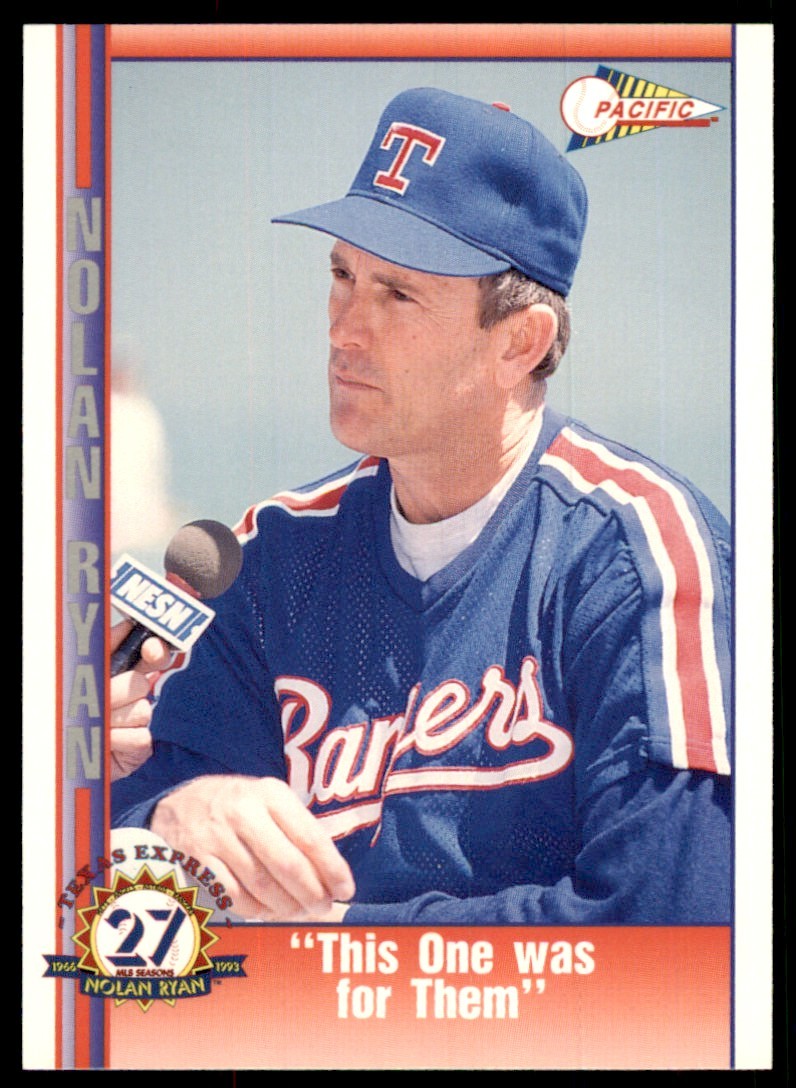 1993 Pacific Texas Express This One was for Them A Baseball Cards #214