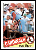 1985 Topps; Tom Herr Baseball Cards #113