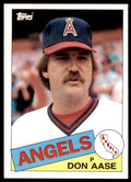 1985 Topps Don Aase B Baseball Cards #86