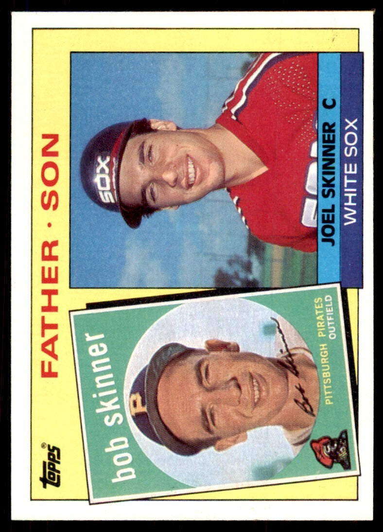 1985 Topps! Bob Skinner/Joel Skinner B Baseball Cards #139