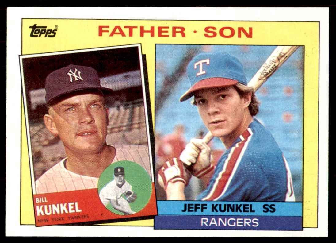 1985 Topps! Bill Kunkel/Jeff Kunkel A Baseball Cards #136