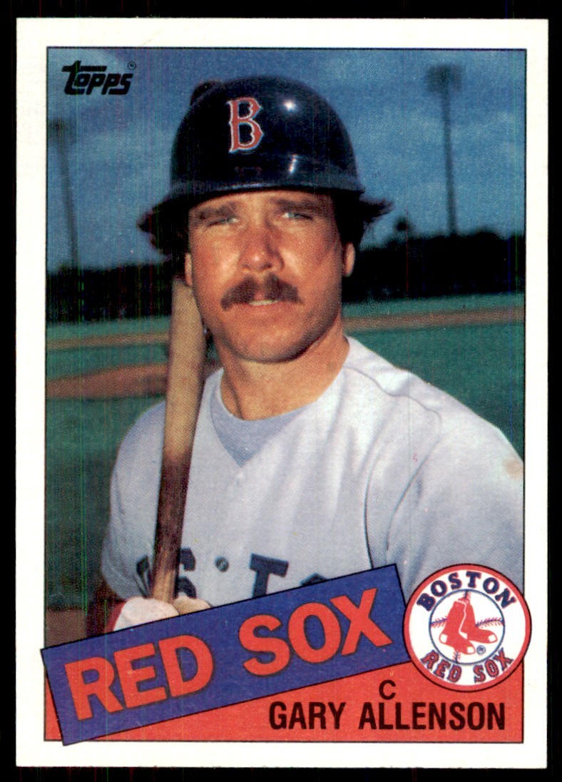 1985 Topps Baseball Card Gary Allenson C Baseball Cards #259