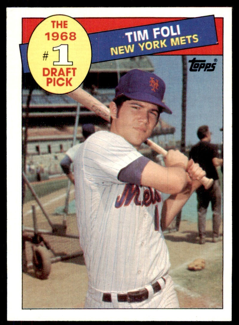 1985 Topps Baseball Card Tim Foli C Baseball Cards #271