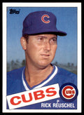 1985 Topps Baseball Card Rick Reuschel . Chicago Cubs #306