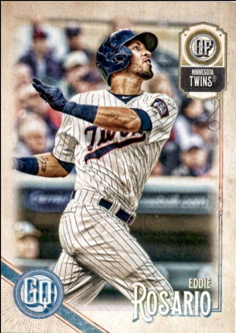 2018 Topps Gypsy Queen Eddie Rosario Minnesota Twins #61