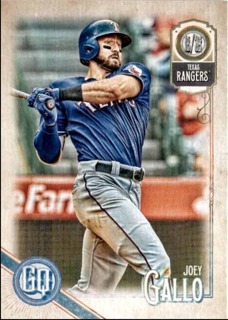 2018 Topps Gypsy Queen Joey Gallo Texas Rangers #192