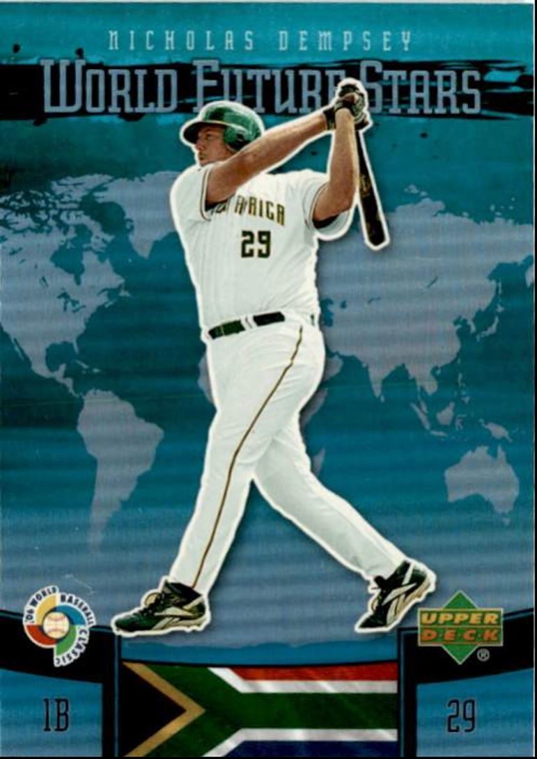2006 Upper Deck Future Stars World Nicholas Dempsey . South Africa #WBC-23