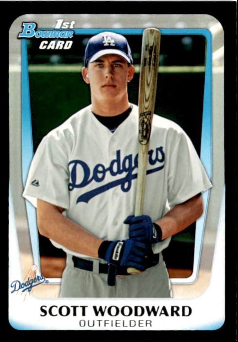 2011 Bowman Draft Picks & Prospects Scott Woodward Los Angeles Dodgers #BDPP49