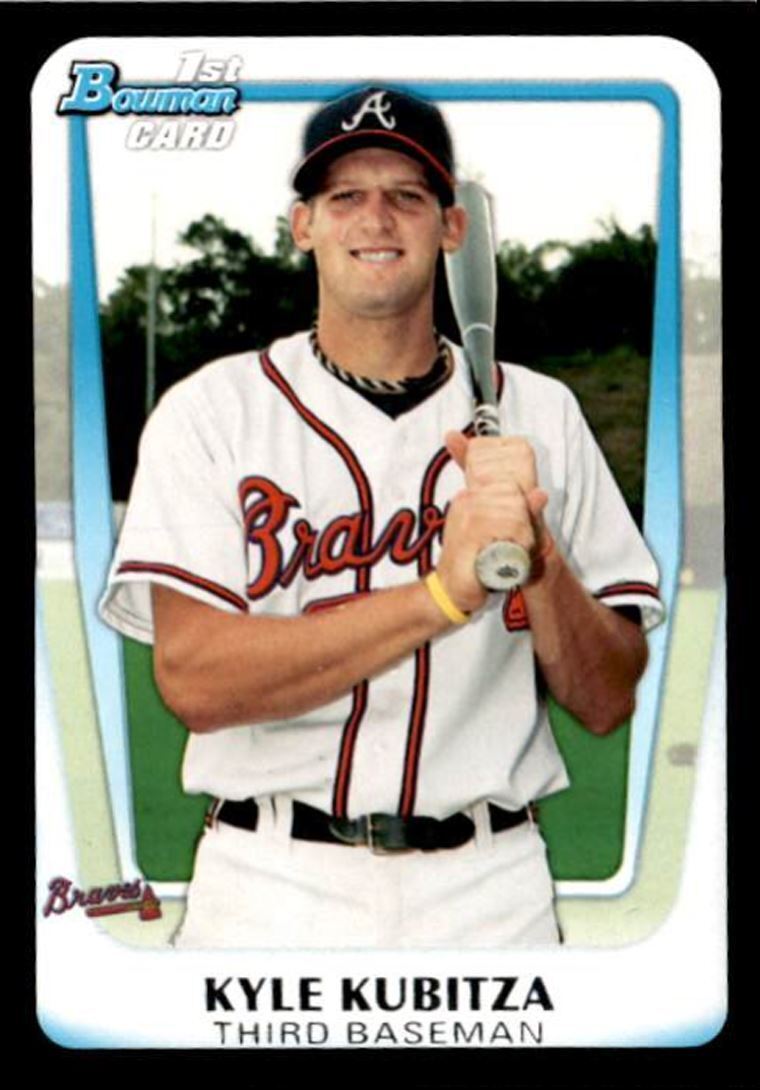 2011 Bowman Draft Picks & Prospects Kyle Kubitza Atlanta Braves #BDPP74