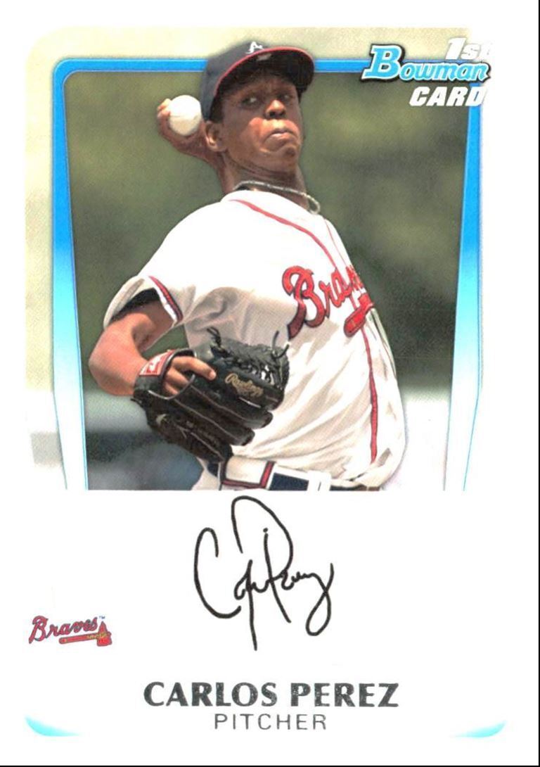 2011 Bowman Prospects Carlos Perez Atlanta Braves #BP108