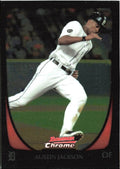 2011 Bowman Chrome Baseball Card Austin Jackson Detroit Tigers #94
